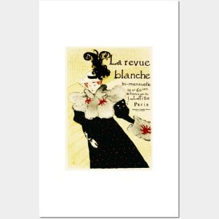 LA REVUE BLANCHE by Henri Toulouse Lautrec French Paris Magazine Advertisement Posters and Art